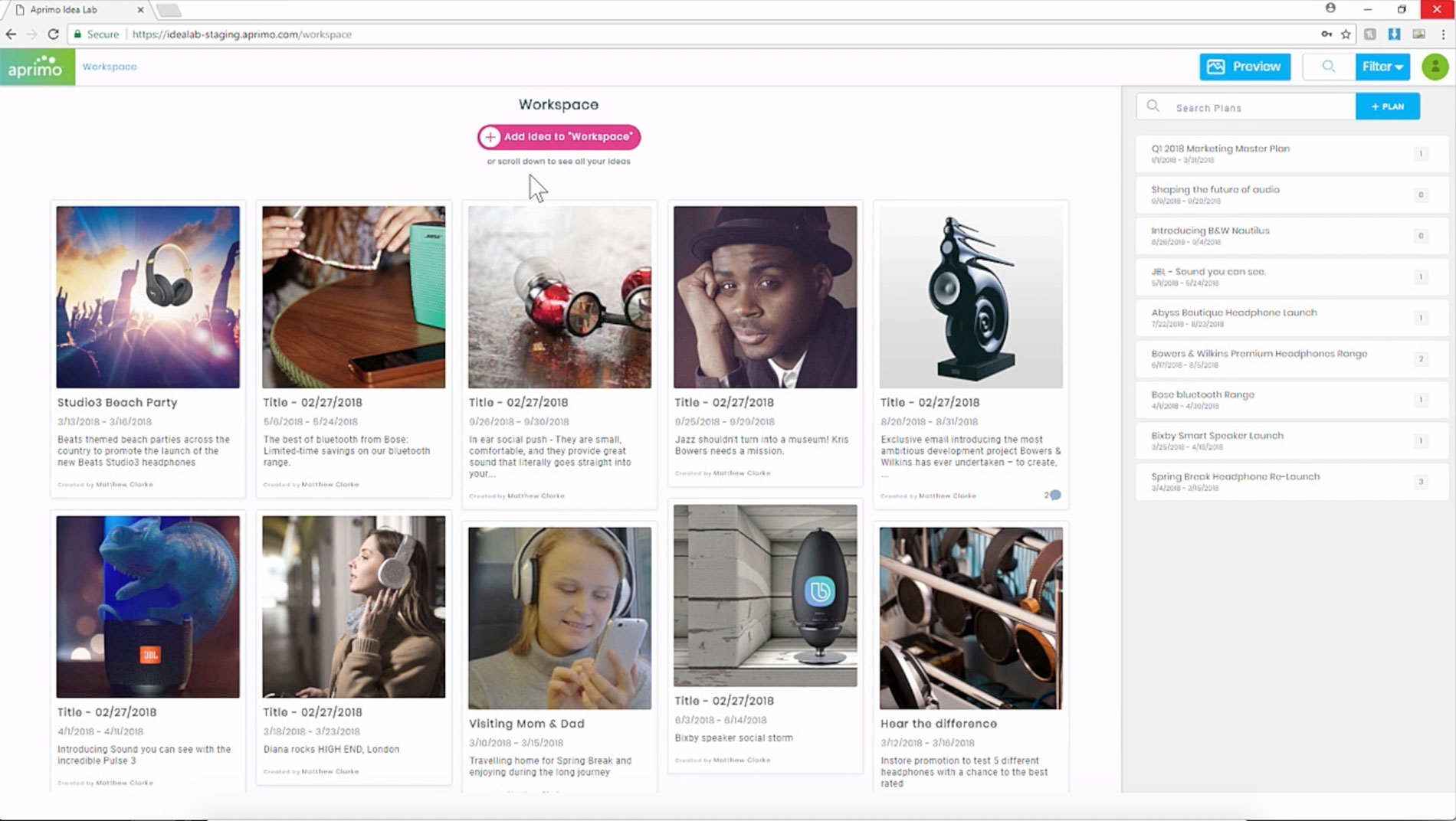 Aprimo Launches Content Ideation Tool