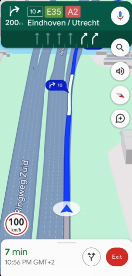 Google Maps Speed Limit information