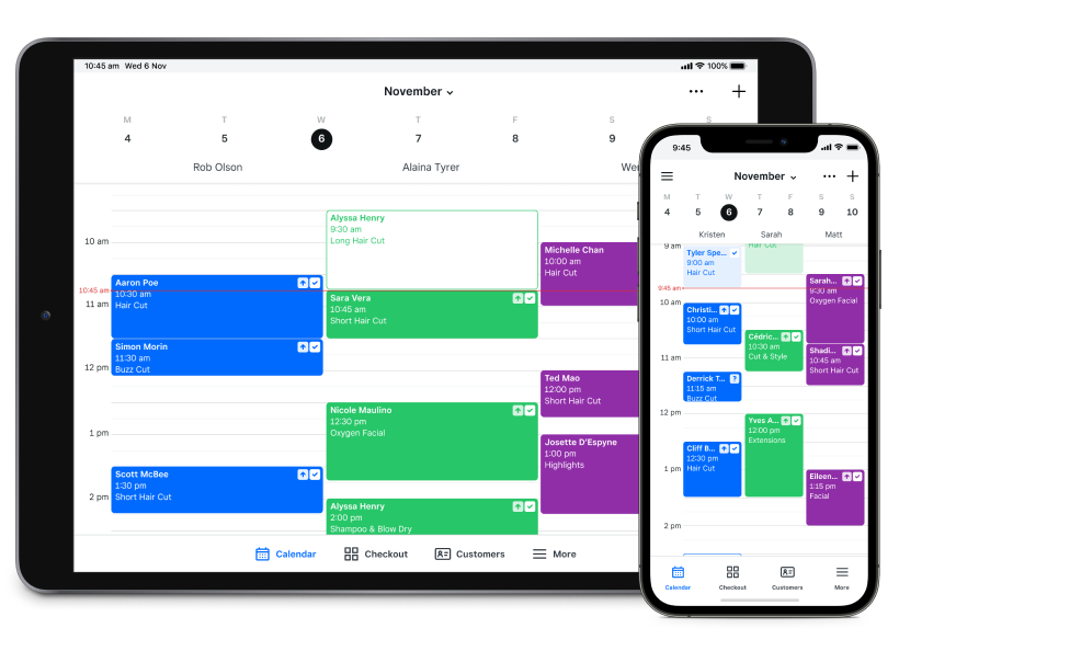 Square's "Square Appointment" App
